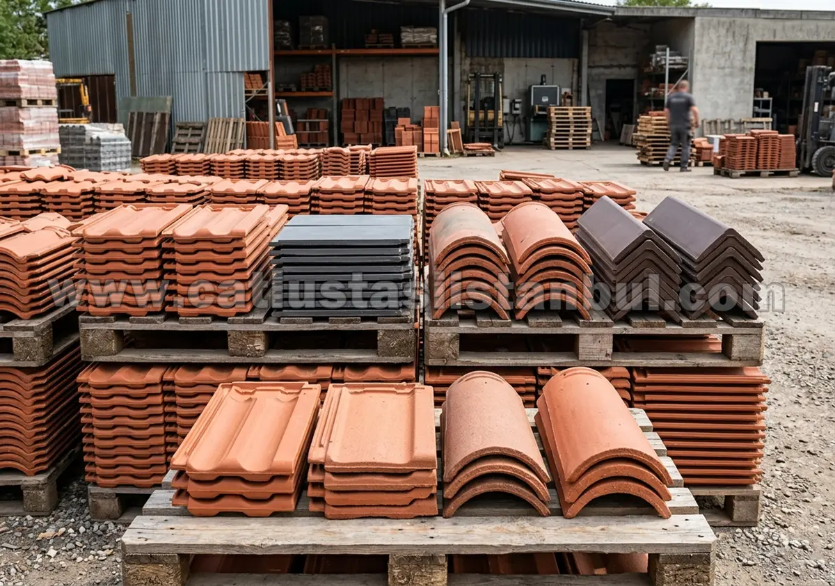 Popüler Çatı Kiremit Renk Kartelası