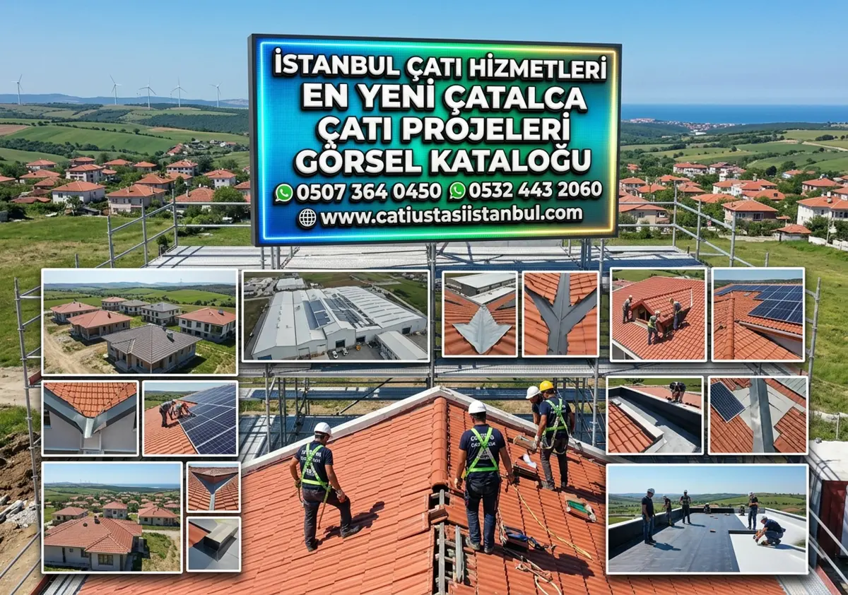 EN YENİ ÇATALCA ÇATI PROJELERİ GÖRSEL KATALOĞU
