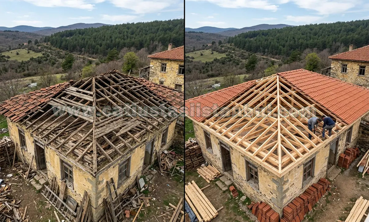 Kaliteli Çatalca Çatı Yapımı İşleri