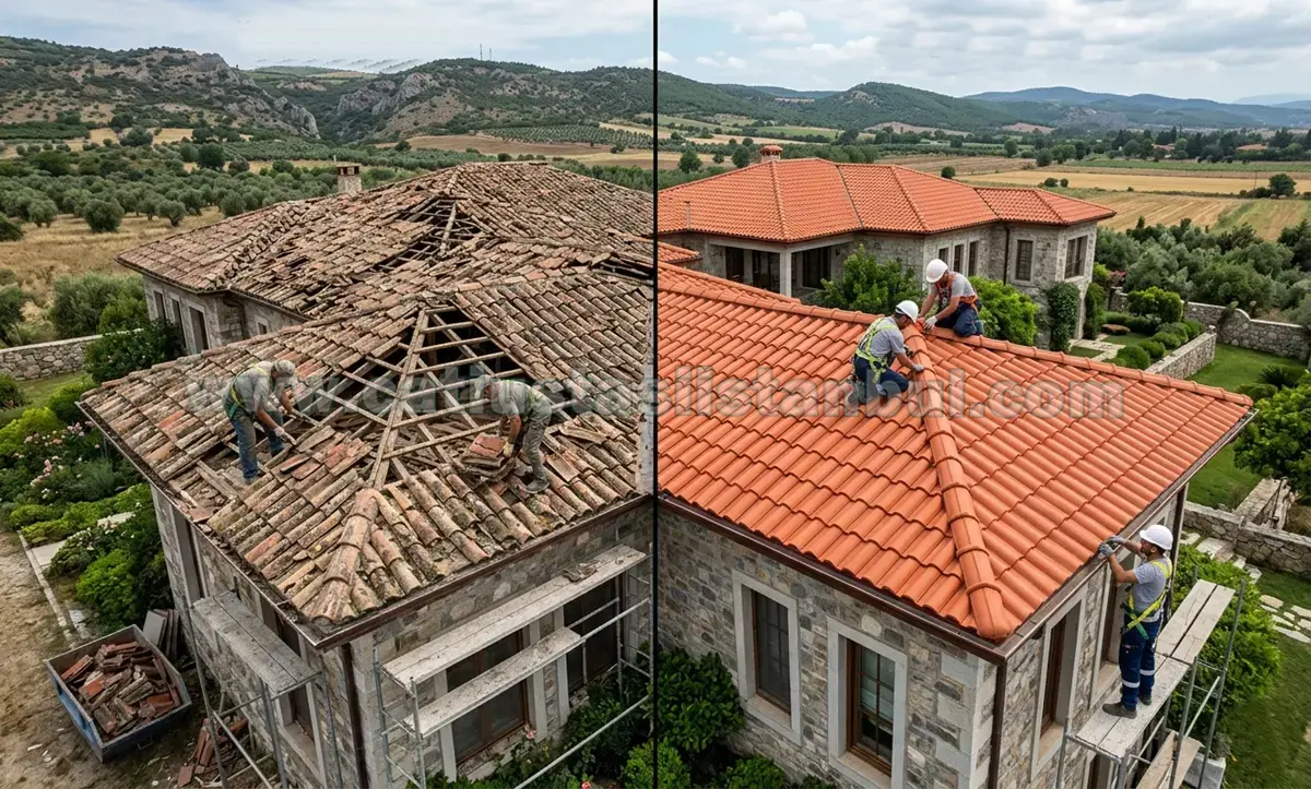 Çatalca Çatı İzolasyonu Görsel Rehberi