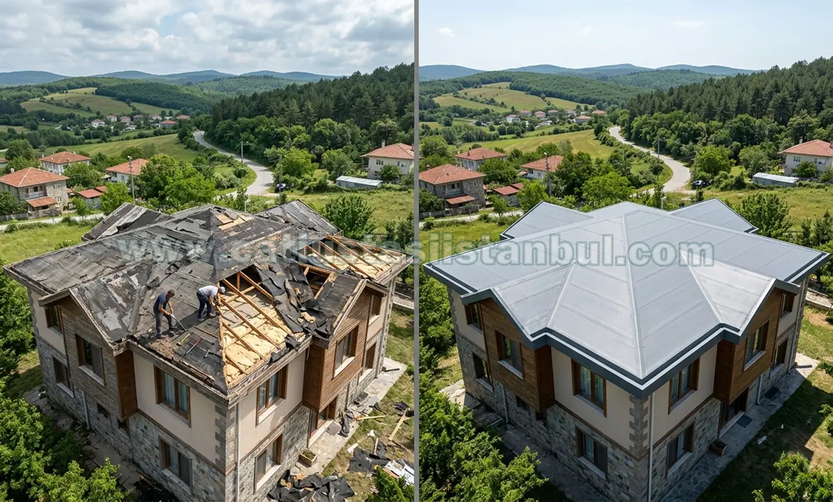 Uzman Çatalca Çatı Tamiri Ekibi