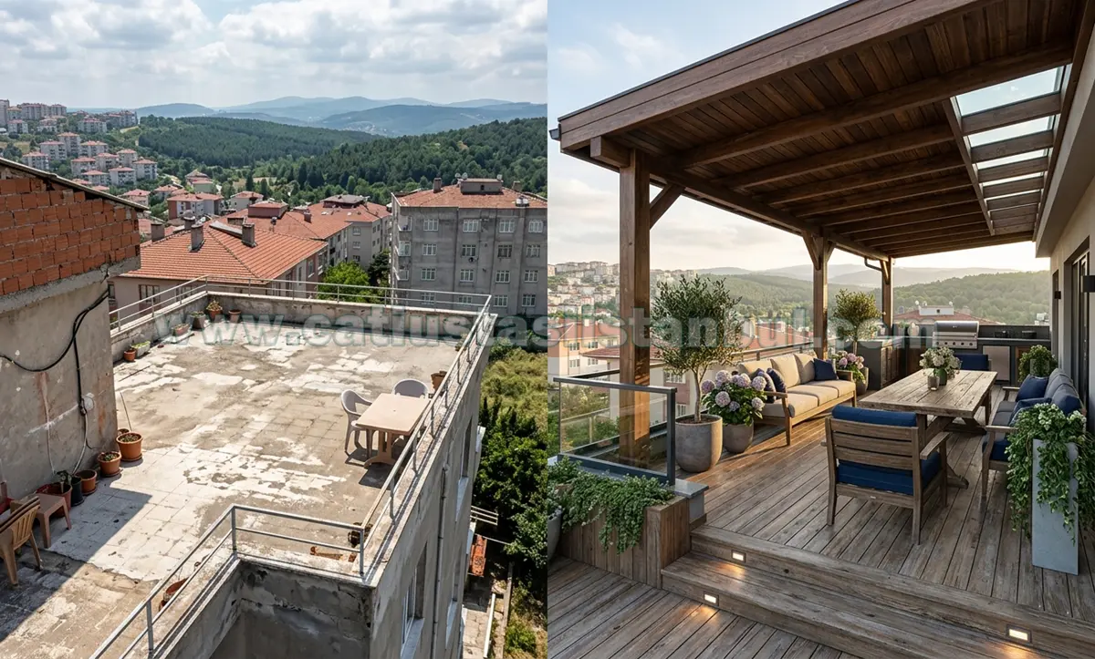 Çekmeköy Çatı Tamiri Onarım Servisi