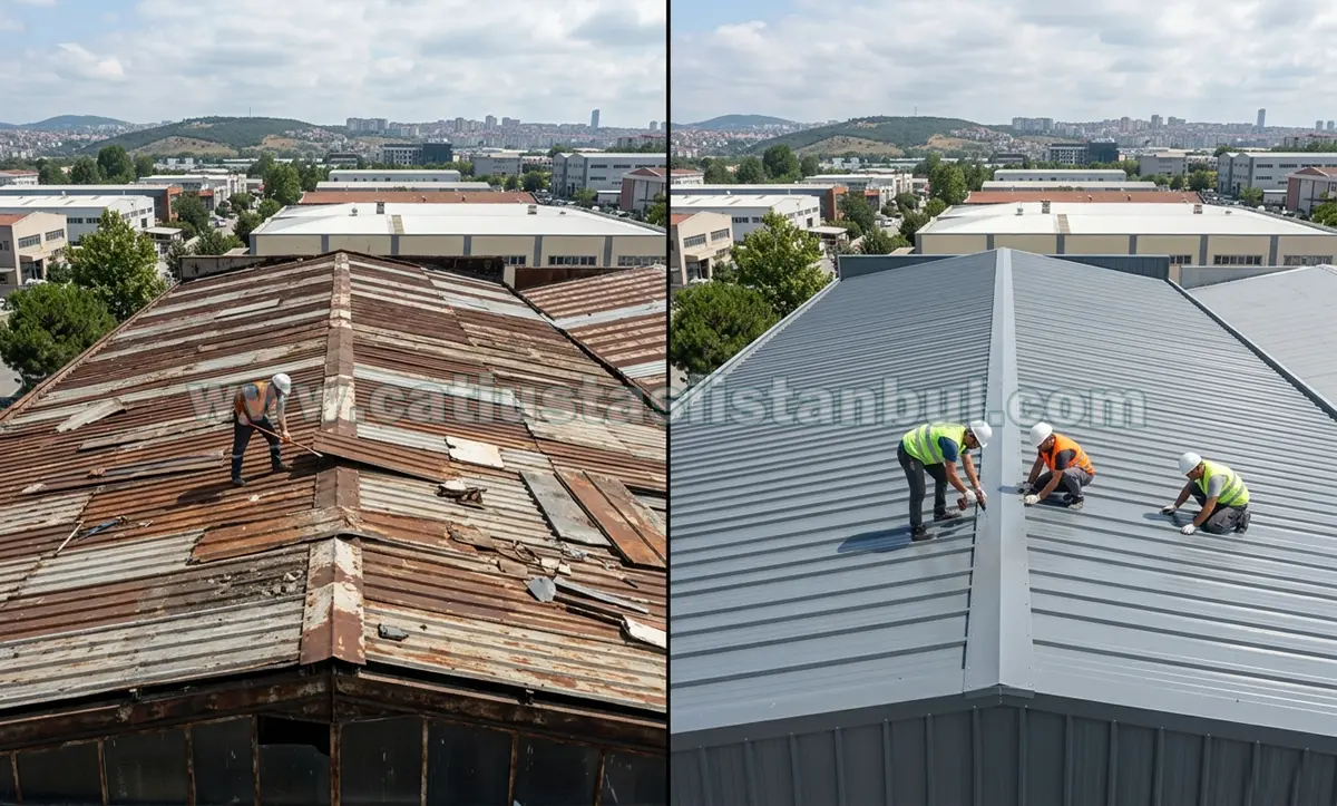 Çekmeköy Çatı Aktarma Yenileme İşleri