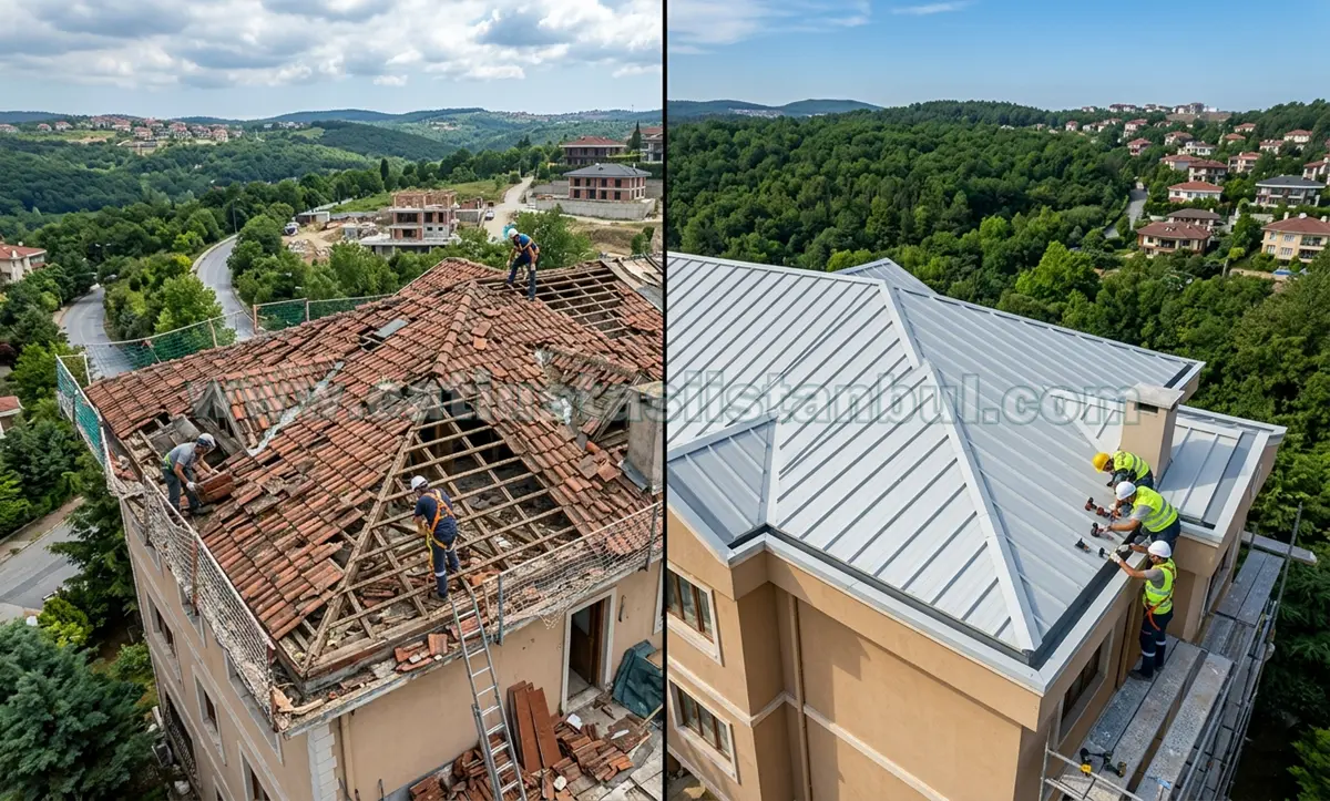 Kaliteli Çekmeköy Çatı Yapımı Ustaları