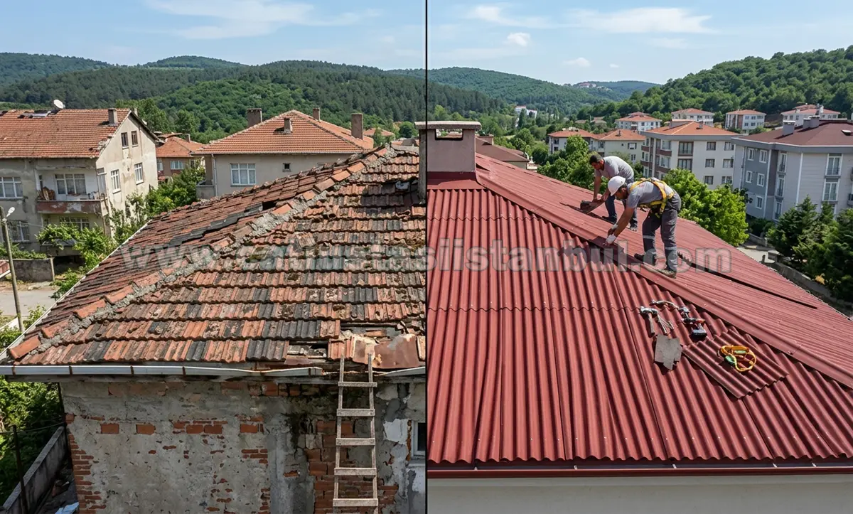 Ekonomik Çekmeköy Çatı İzolasyon Hizmeti