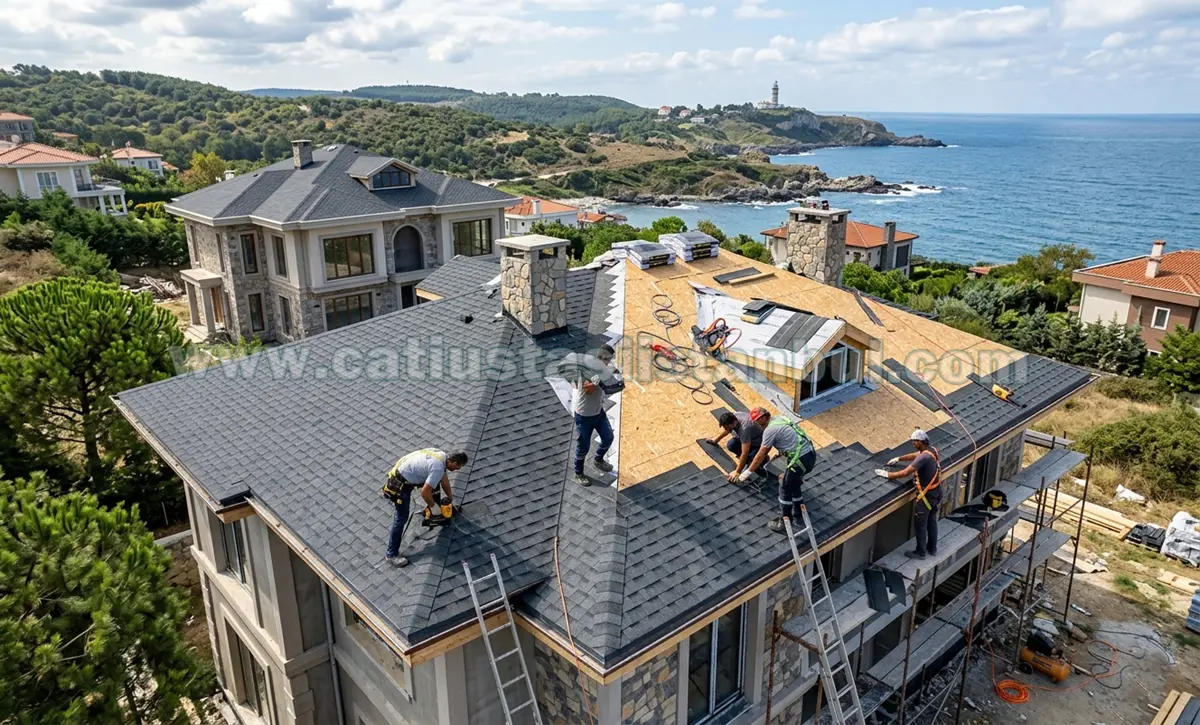 Şile Membran Su Yalıtımı Uygulaması