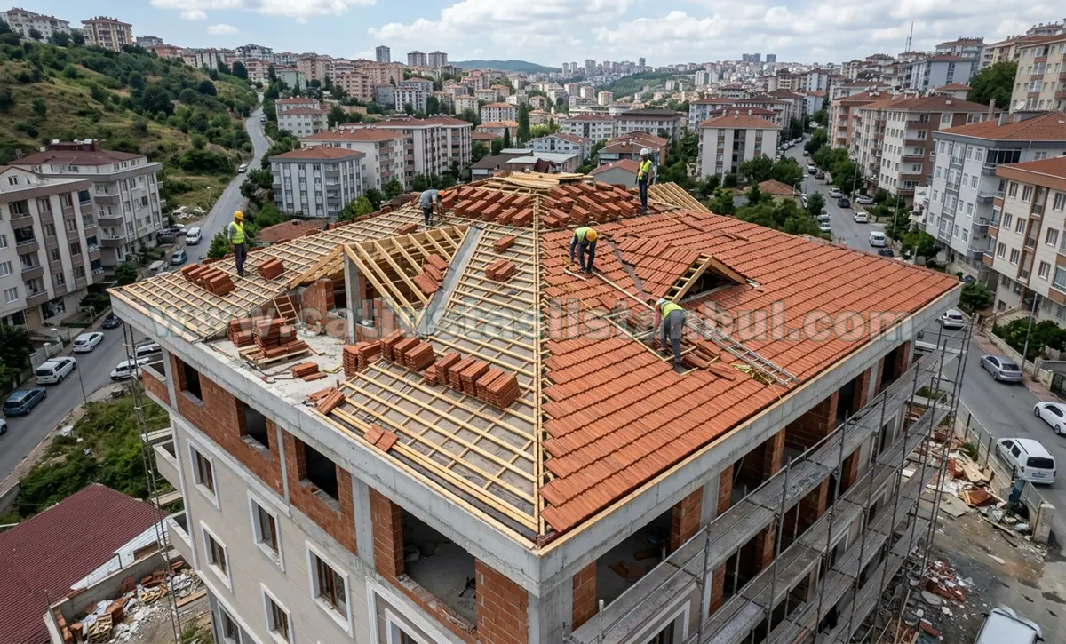 Kağıthane Çelik Konstrüksiyon Çatı Yapımı