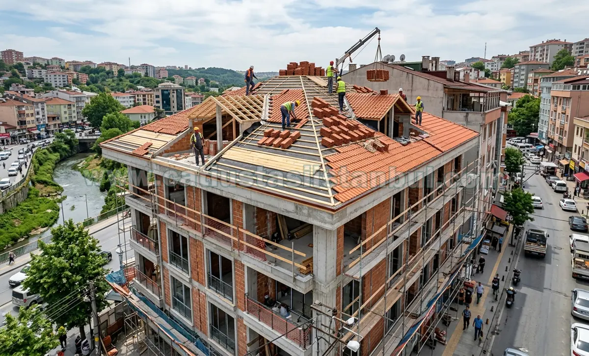 Kağıthane Sandviç Panel Çatı Montajı