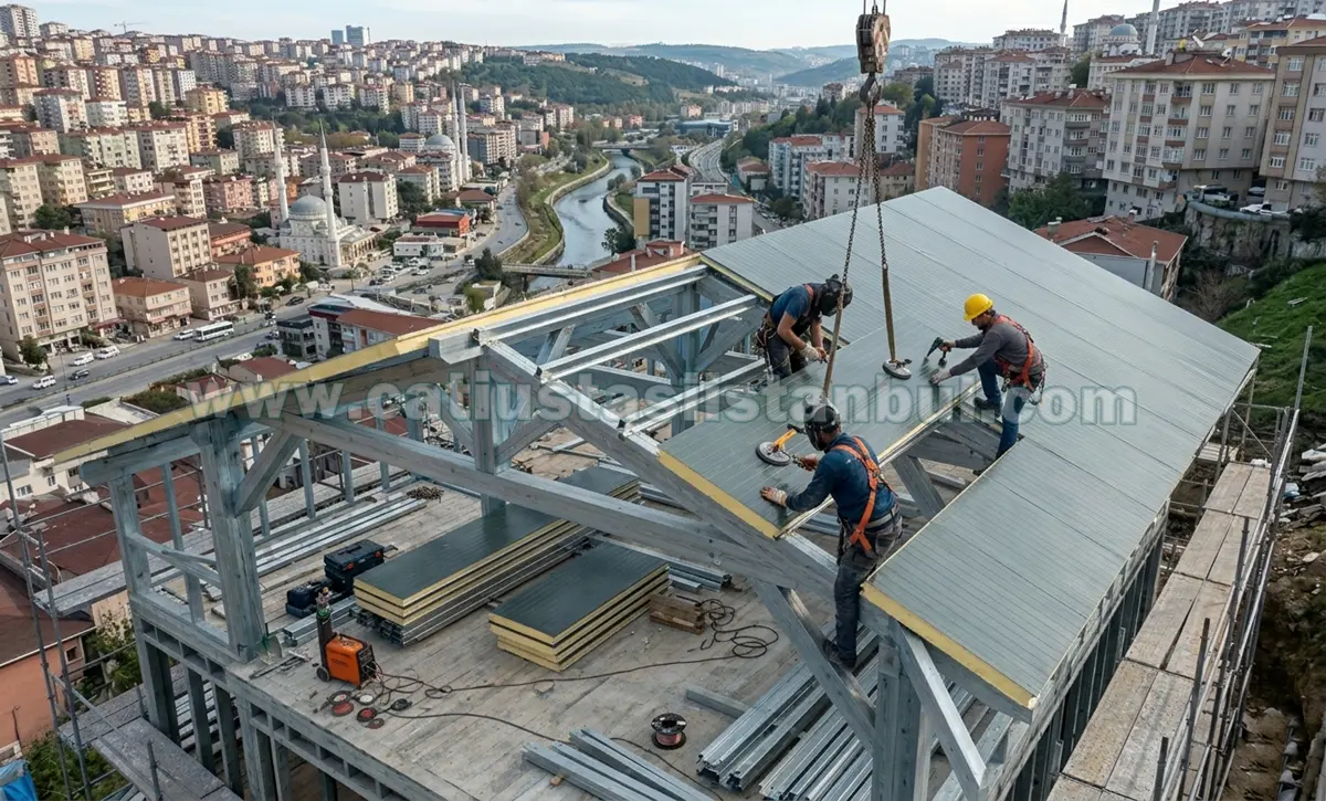 Kağıthane Shingle Çatı Kaplama Ustaları