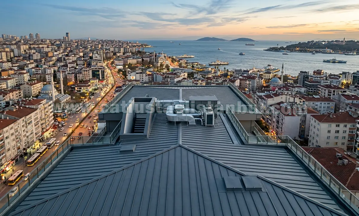 Kadıköy Modern Çatı Yapımı Aşamaları