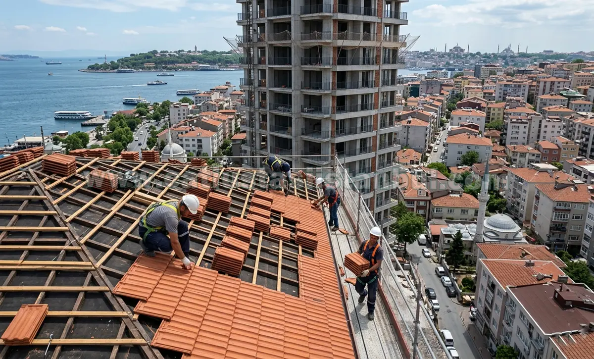 Kadıköy Deneyimli Çatı Ustası Uygulaması
