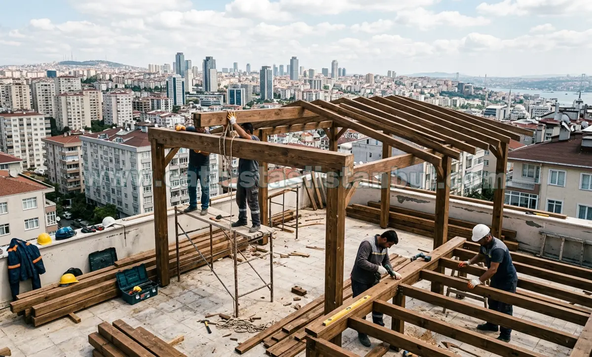 Şişli Profesyonel Çatı Tamirleri Servisi - Uzman ekiplerimiz tarafından gerçekleştirilen profesyonel çatı onarım işlemleri.