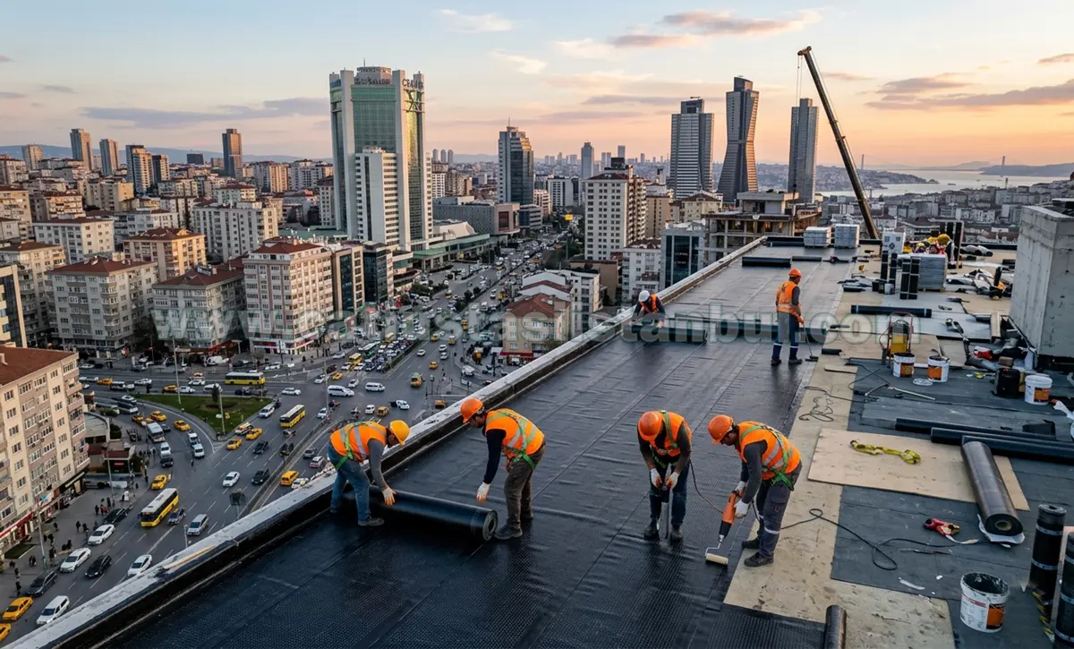 Şişli Garantili Çatı Yenileme İşleri - Uzun ömürlü ve garantili çatı yenileme ve sıfırdan çatı yapımı çalışmaları.
