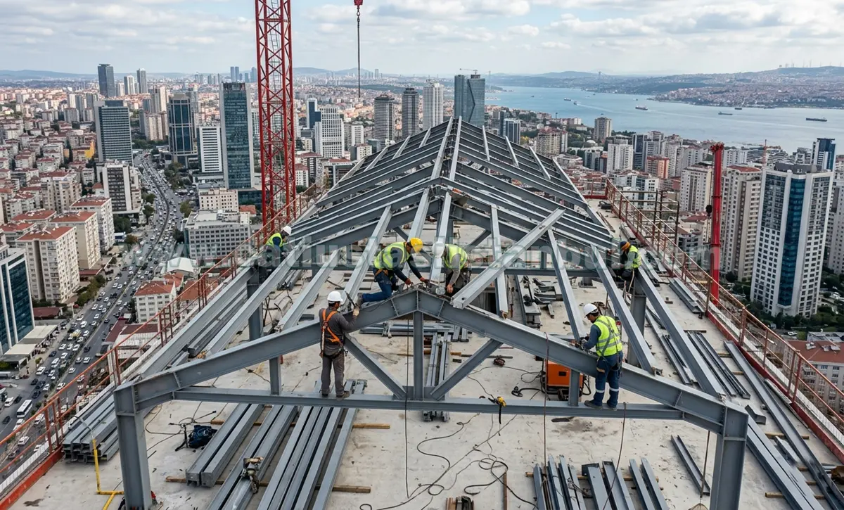 Şişli Çatı Tadilatı Tamiratı Fotoları - Eski çatıların onarımı ve tadilat süreçlerini içeren detaylı fotoğraflar.