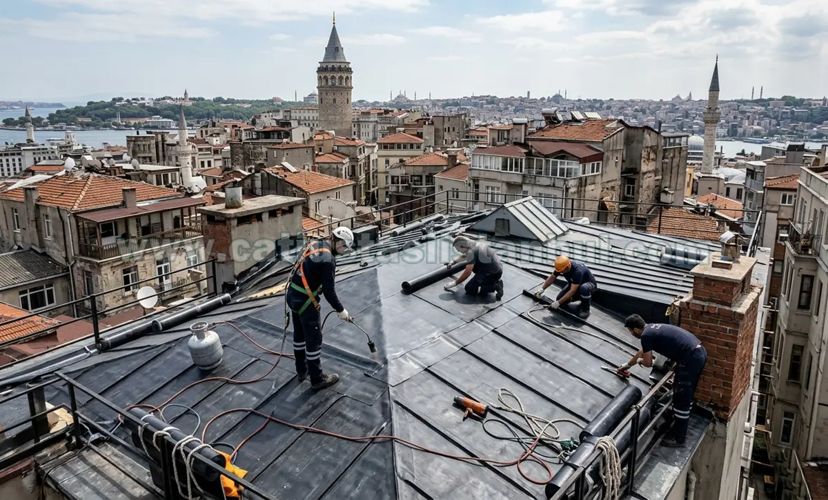 Beyoğlu Teknolojik Çatı Yapımı Aşamaları