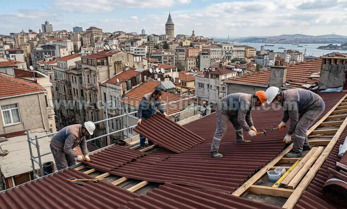 Beyoğlu Tecrübeli Çatı Ustası Uygulaması