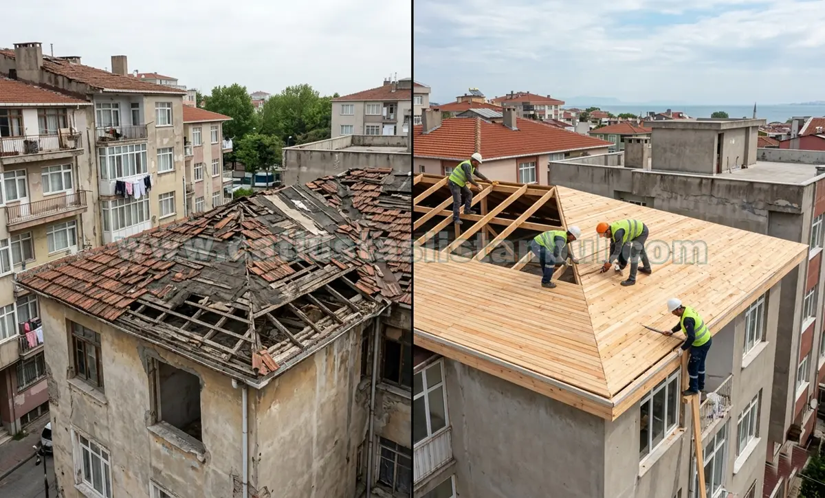 Bakırköy Deneyimli Çatı Tamiri Servisleri