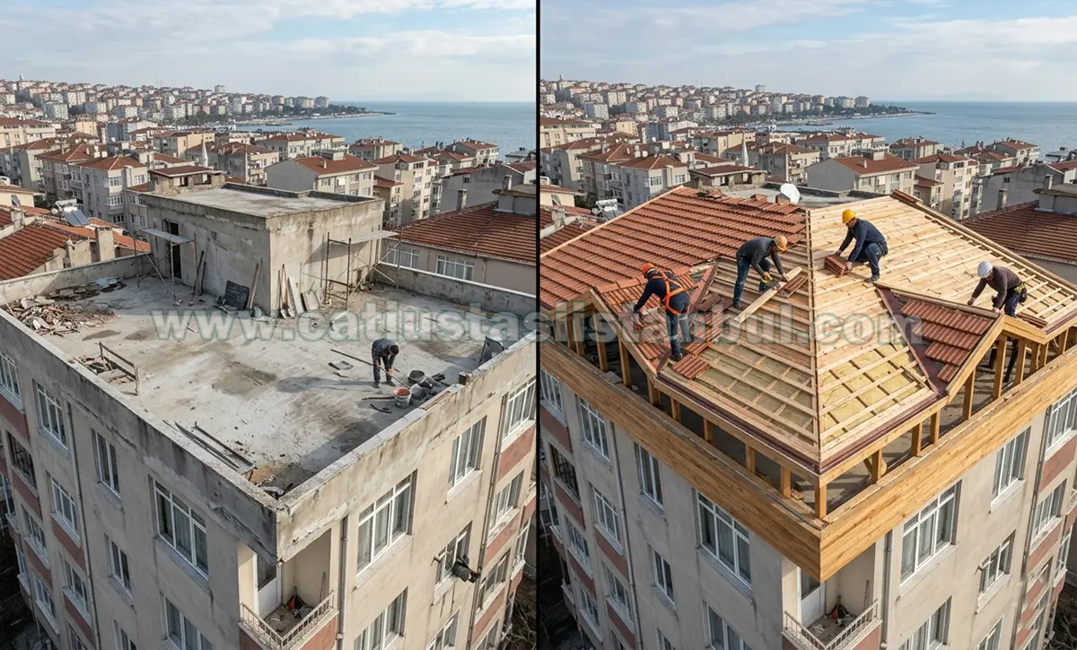 Bakırköy Çatı Tadilatı Tamiratı Fotoğrafı