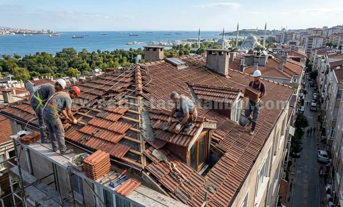 Bakırköy Çatı Onarım ve Bakımı Kareleri