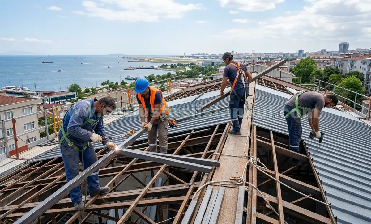 Bakırköy Çatı Sistemleri Kurulum Süreçleri