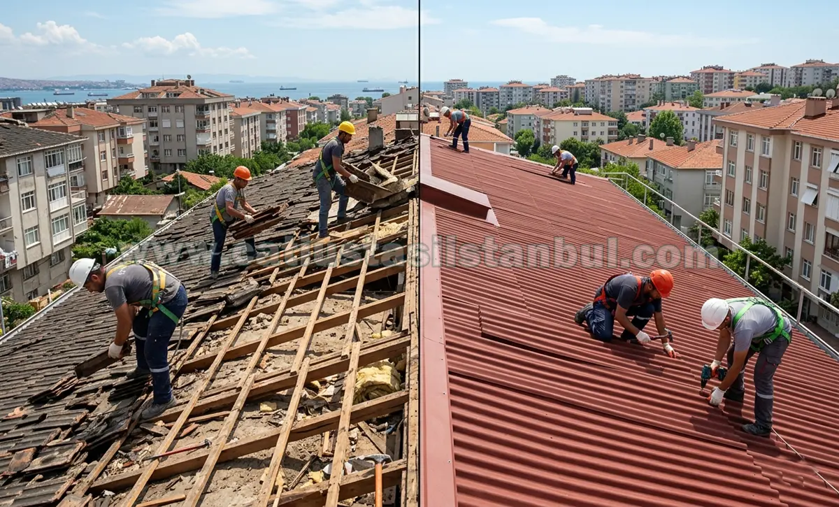Bakırköy Tecrübeli Çatı Ustası Kadrosu