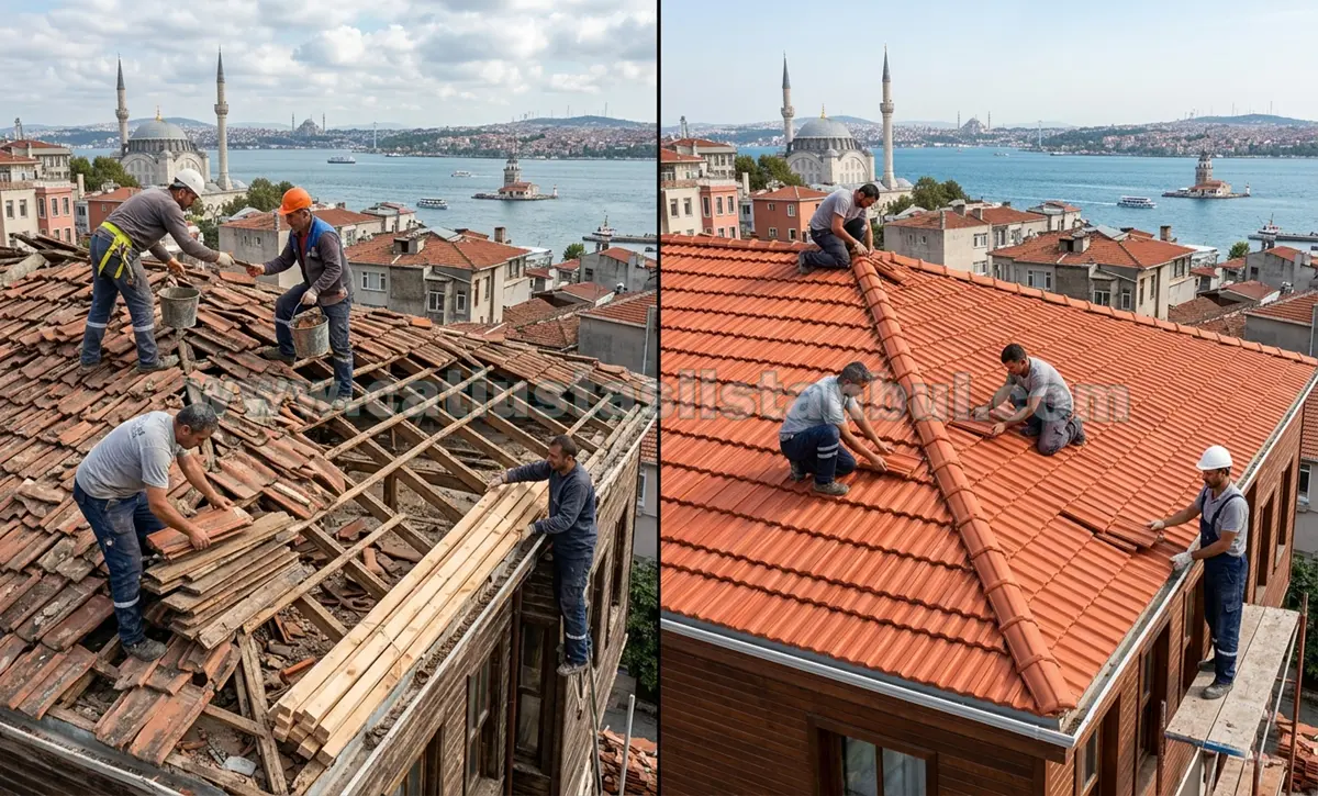 Üsküdar Deneyimli Çatı Tamirleri Servisi