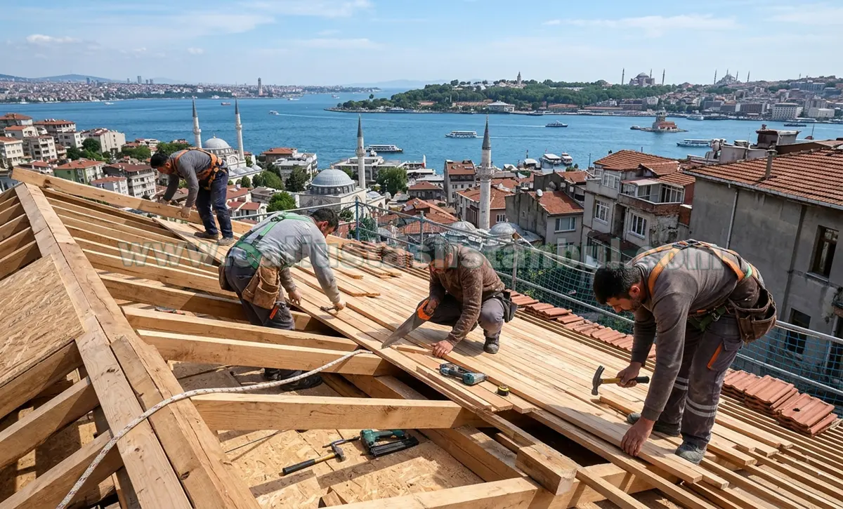 Üsküdar Çatı İzolasyon Kaplaması Ustası