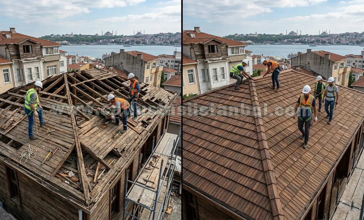 Üsküdar Çatı Yapımı Uzman Ekibi Görseli