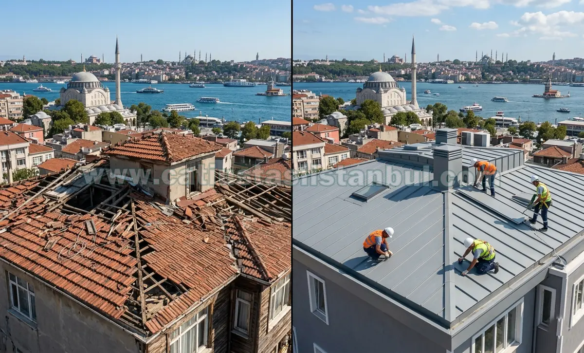 Üsküdar Çatı Onarımları Bakım Hizmetleri