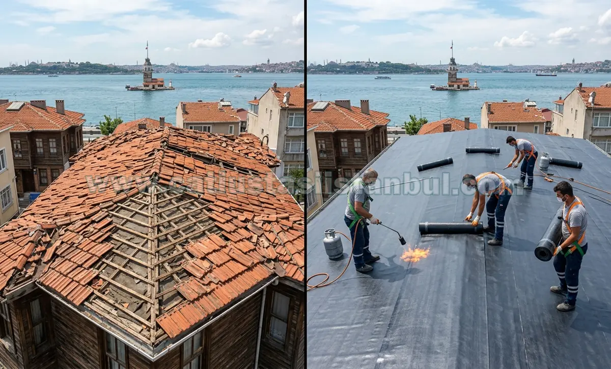 Beylerbeyi Kaliteli Çatı İşçiliği Ustaları