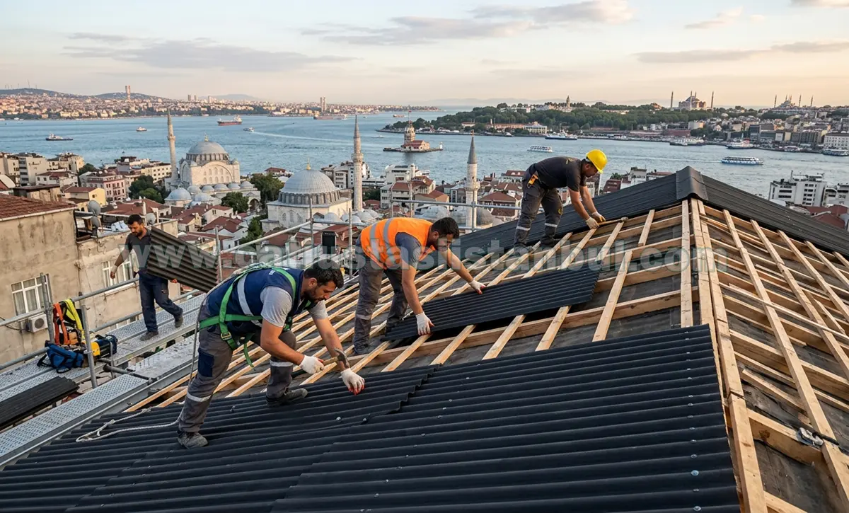 Çengelköy Tecrübeli Çatı Ustası Uygulaması