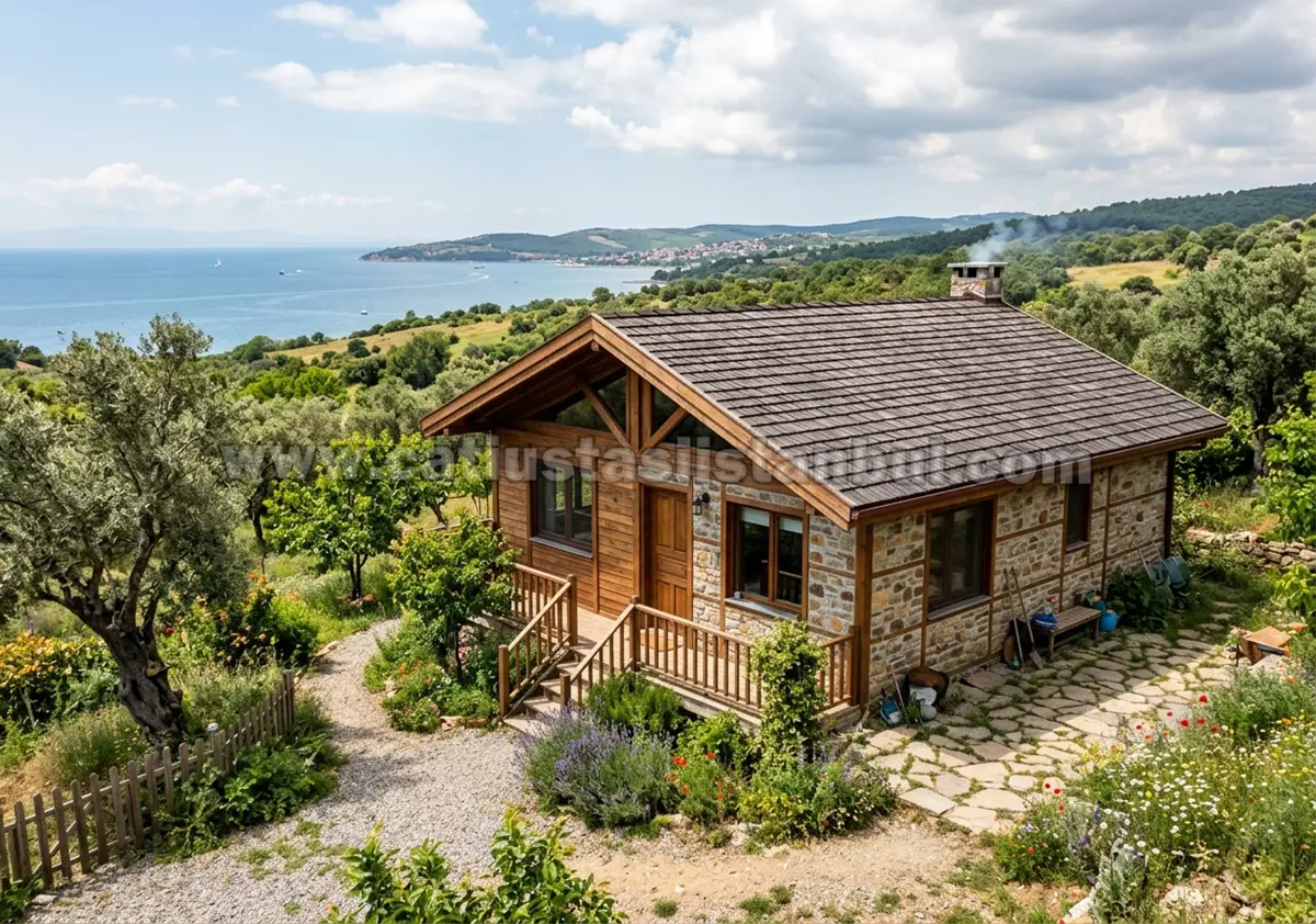 Villa Tipi Ahşap Çatı Örnekleri