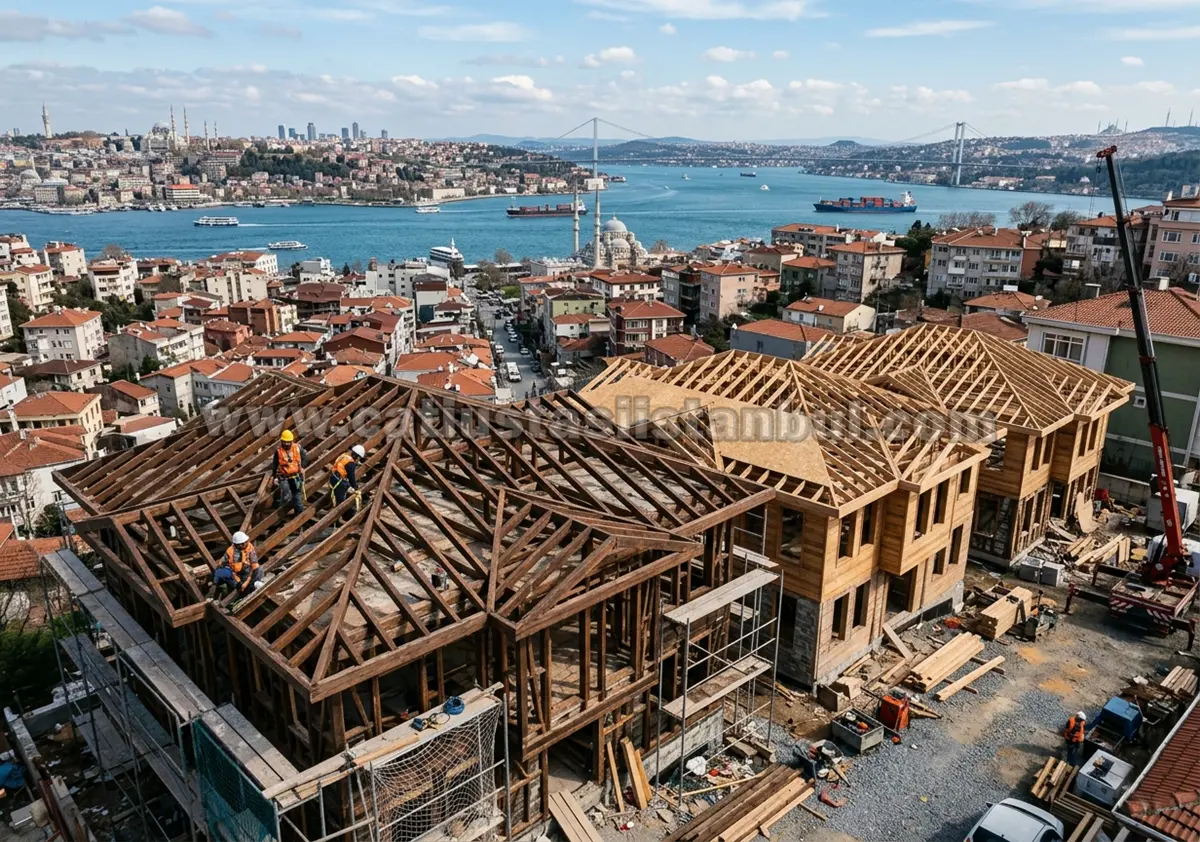 Geleneksel Ahşap Çatı İşçiliği