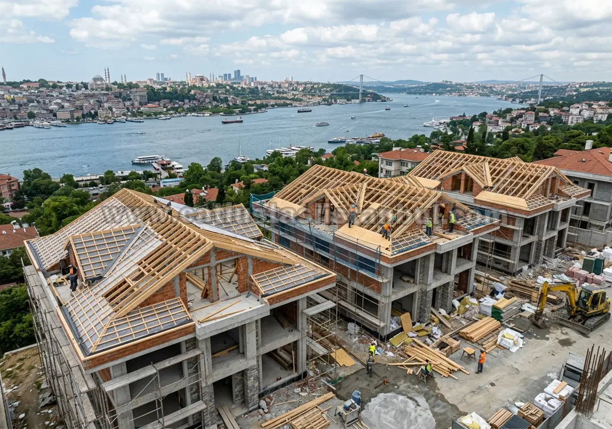 Ahşap Çatı Isı Yalıtımı Örneği