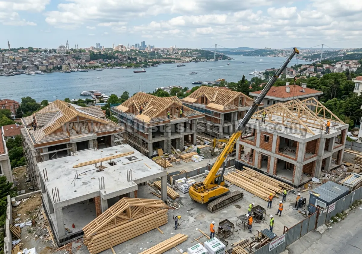 İstanbul Geneli Ahşap Çatı Hizmetleri