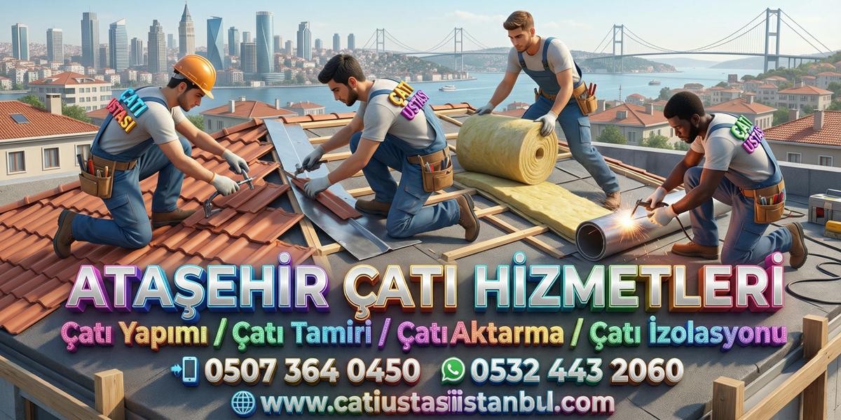 ATAŞEHİR ÇATI USTASI SERVİSİ