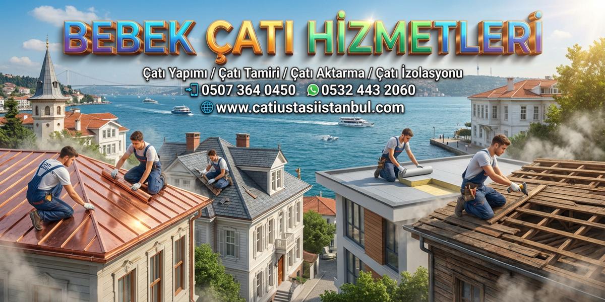BEBEK MODERN ÇATI USTALARI TEKNOLOJİK YAPI DESTEK