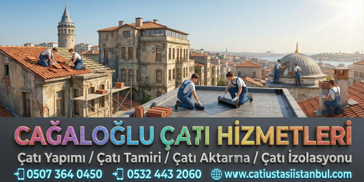 CAĞALOĞLU GÜVENLİ ÇATI USTASI PRATİK ÇÖZÜM DURAĞI