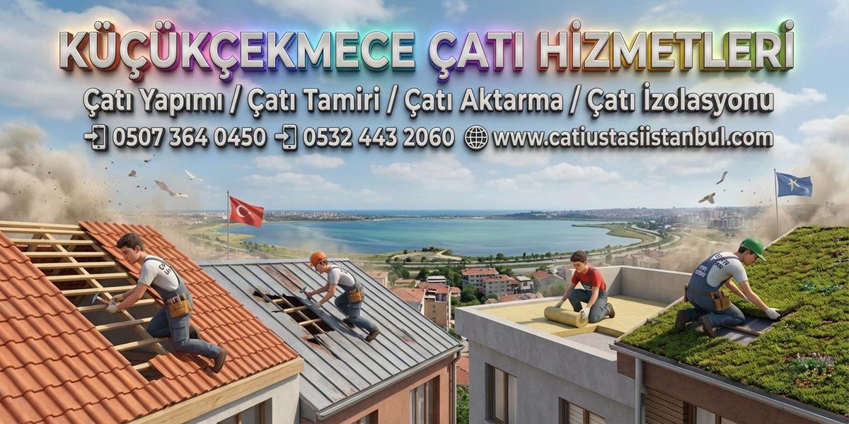 KÜÇÜKÇEKMECE ÇATI USTASI SERVİSİ