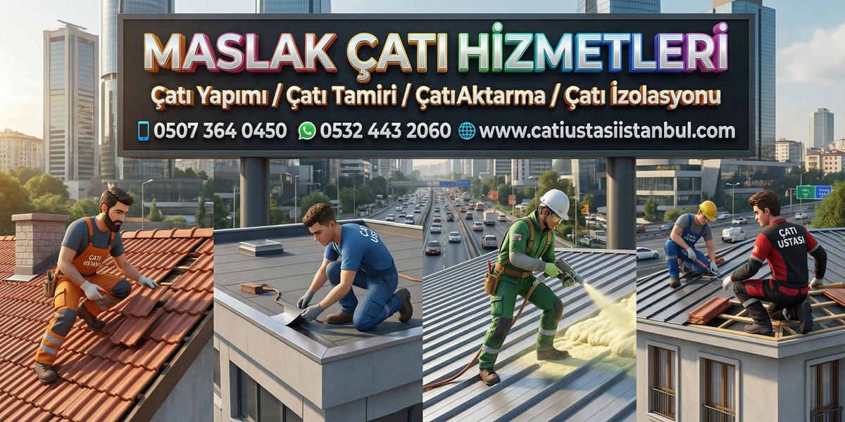 MASLAK ÇATI USTASI SERVİSİ
