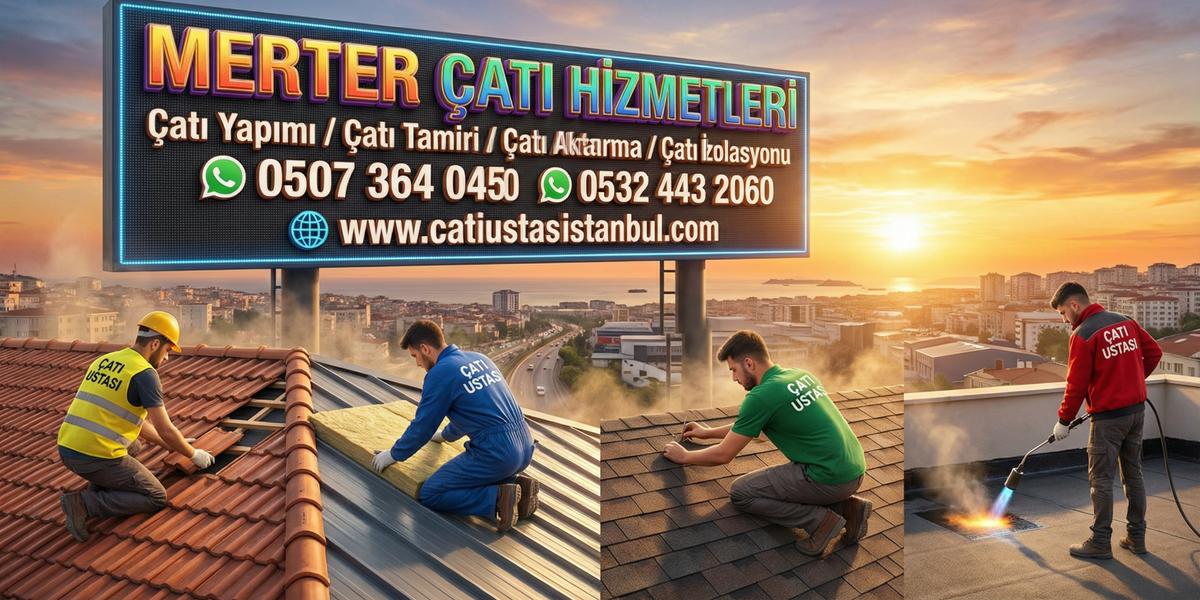 MERTER ÇATI USTASI SERVİSİ