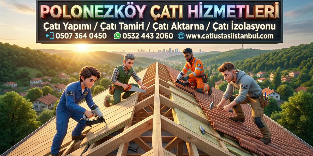 POLONEZKÖY YÜKSEK ÇATI USTASI STANDART KALİTESİ