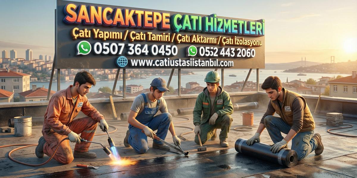 SANCAKTEPE GÜNCEL ÇATI USTASI YÖNTEM BAKIM EKİBİ