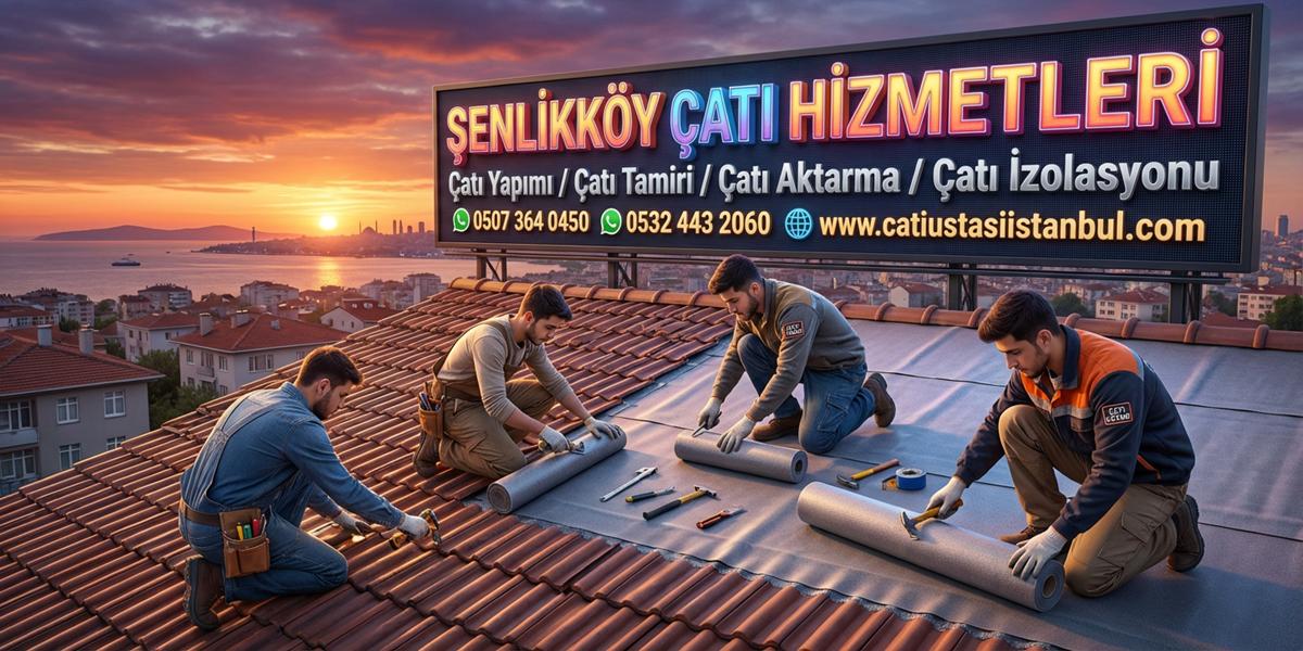 ŞENLİKKÖY ÇATI USTASI SERVİSİ