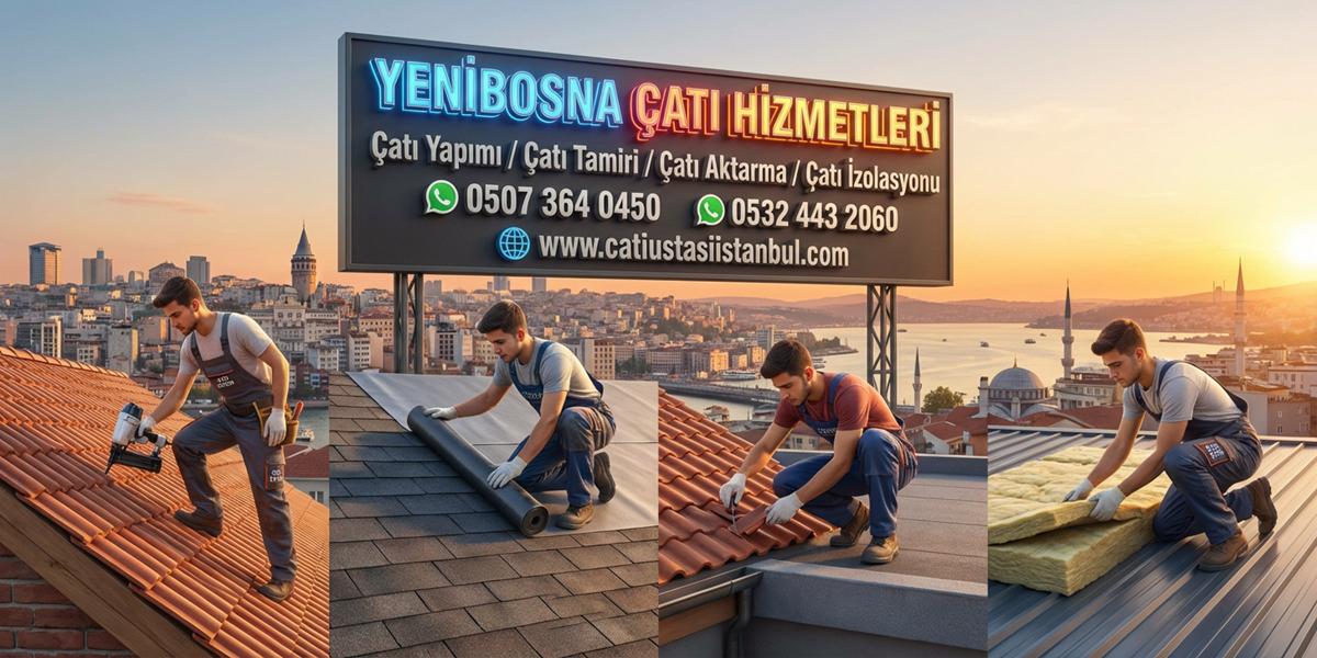 YENİBOSNA ÇATI USTASI SERVİSİ