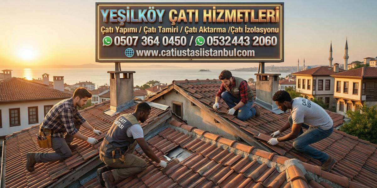 YEŞİLKÖY YENİLİKÇİ ÇATI USTASI GÜNCEL TAM DONANIM
