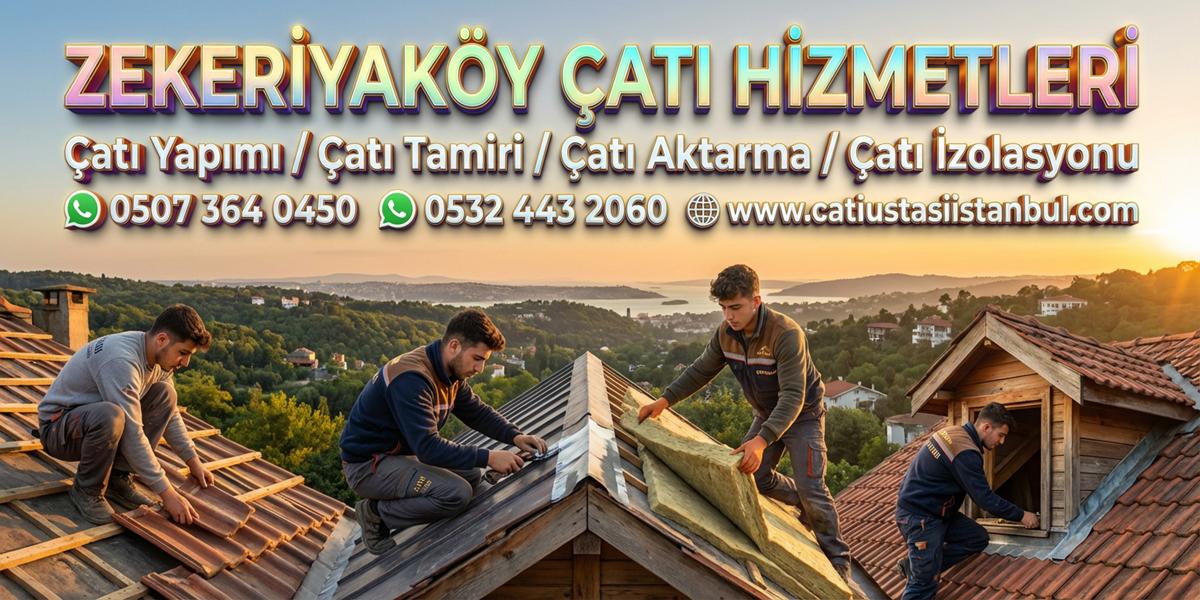 ZEKERİYAKÖY ÇATI USTASI SERVİSİ