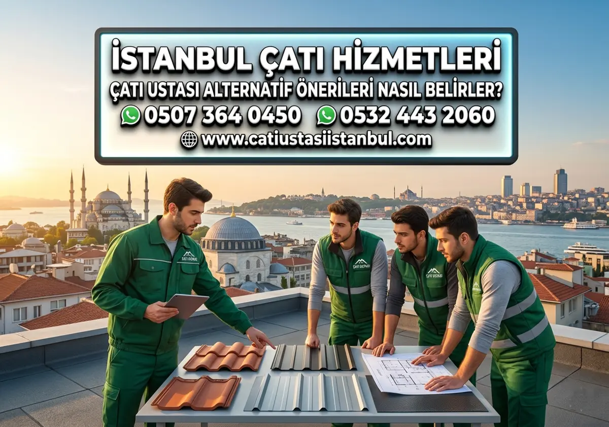 ÇATI USTASI ALTERNATİF ÖNERİLERİ NASIL BELİRLER?