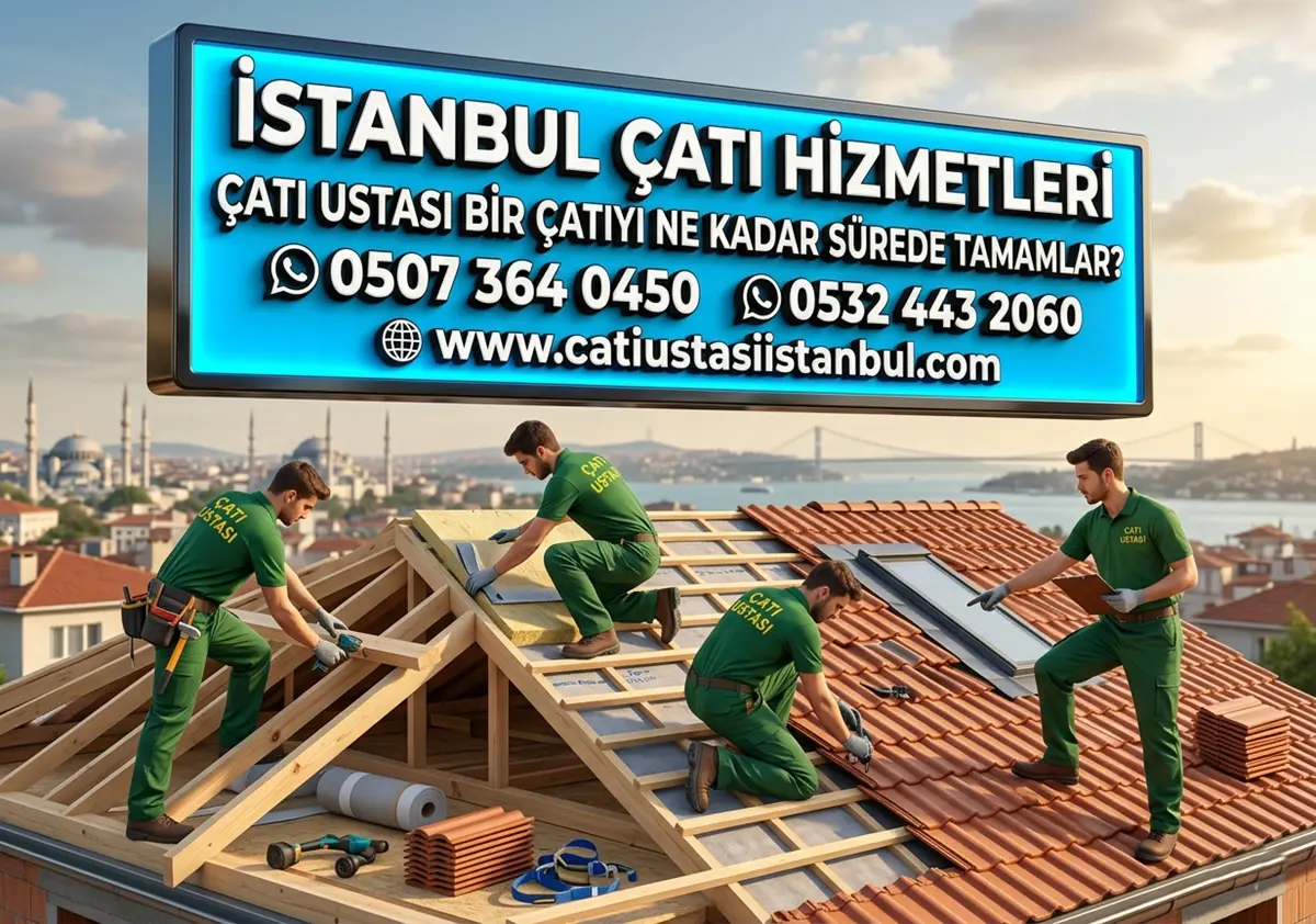 ÇATI USTASI BİR ÇATIYI NE KADAR SÜREDE TAMAMLAR?