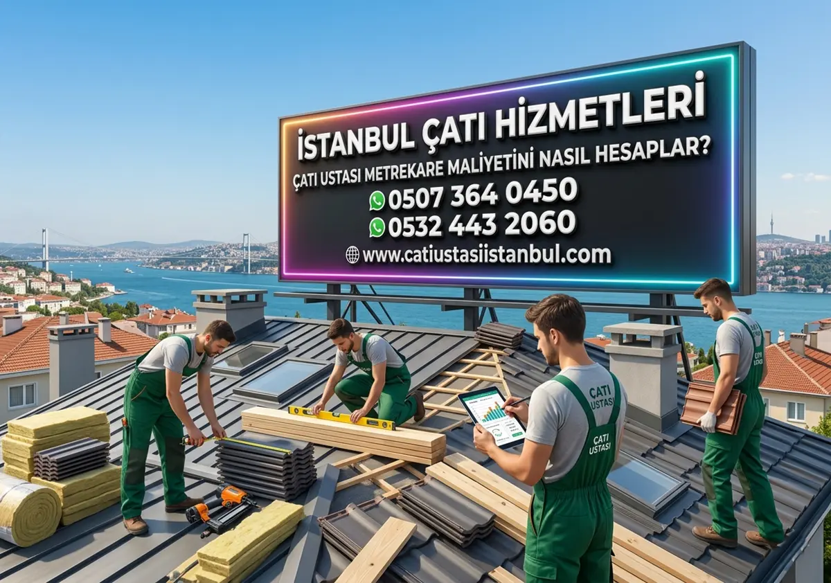 ÇATI USTASI METREKARE MALİYETİNİ NASIL HESAPLAR?